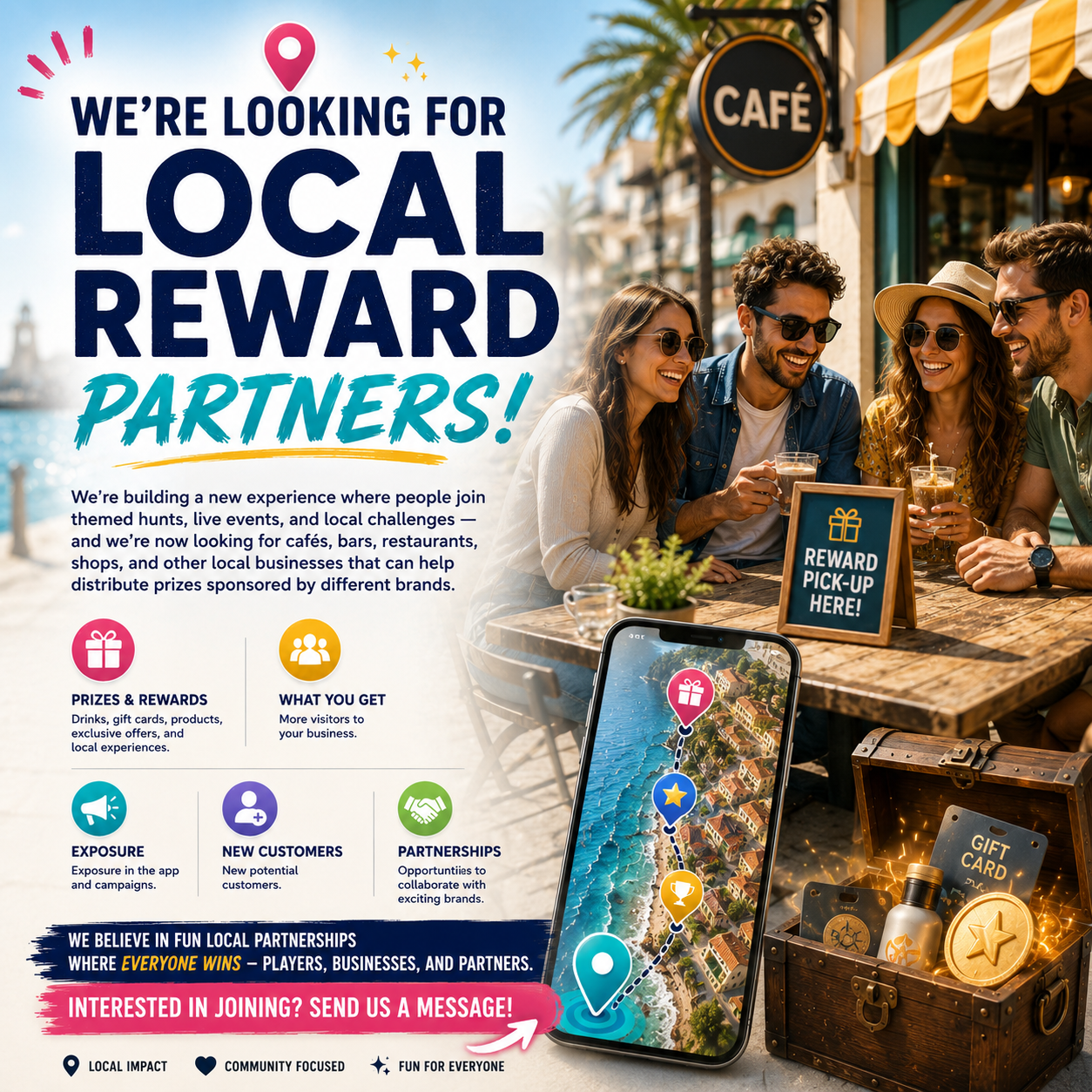 Become a reward pickup partner